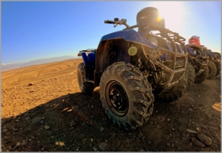 Combined Quad Biking and Camel Trek in Agafay