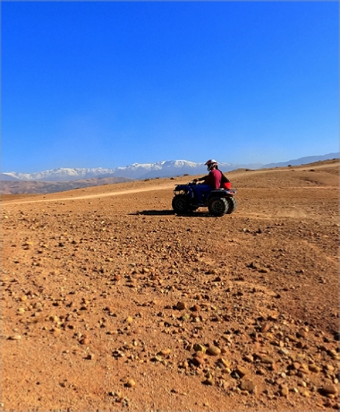 Full One Day Quad Biking in Agafay Desert with Marrakech Quad Buggy