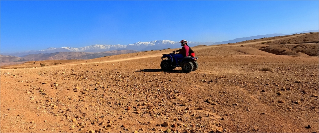 Full One Day Quad Biking in Agafay Desert with Marrakech Quad Buggy