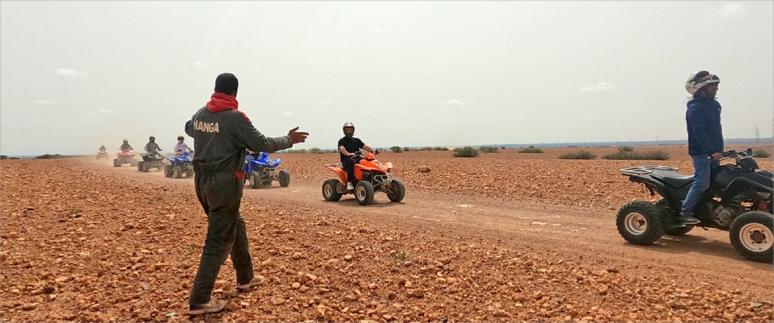 1/2 DAY QUAD BIKING PALM GROVE MARRAKECH